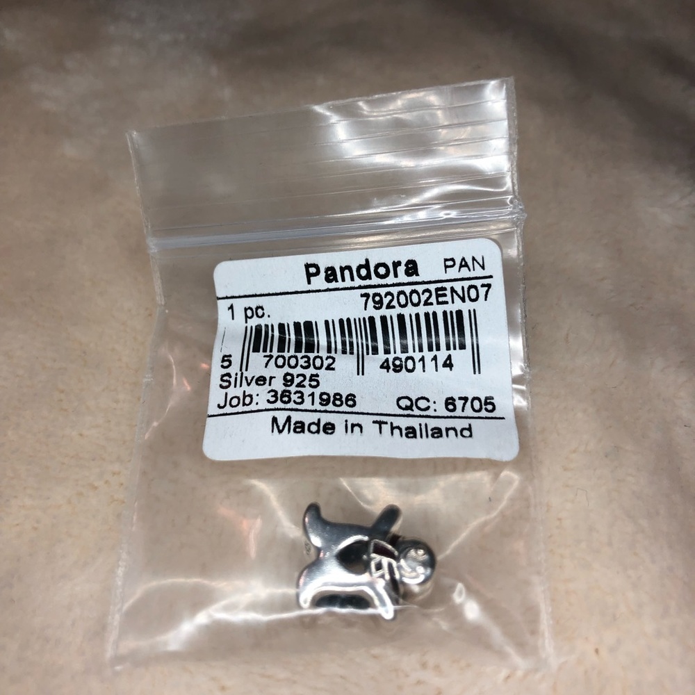 Pandora gingerbread man charm